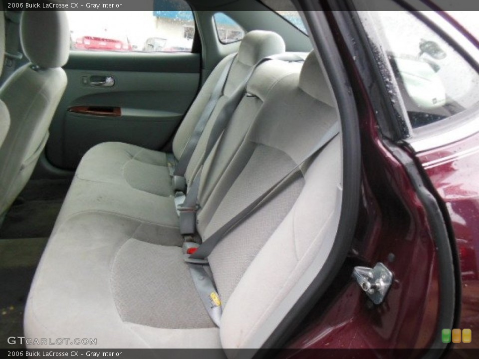 Gray Interior Rear Seat for the 2006 Buick LaCrosse CX #76654122