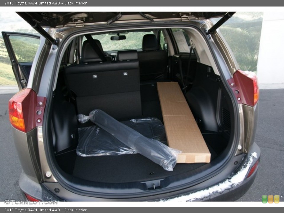 Black Interior Trunk for the 2013 Toyota RAV4 Limited AWD #76654458