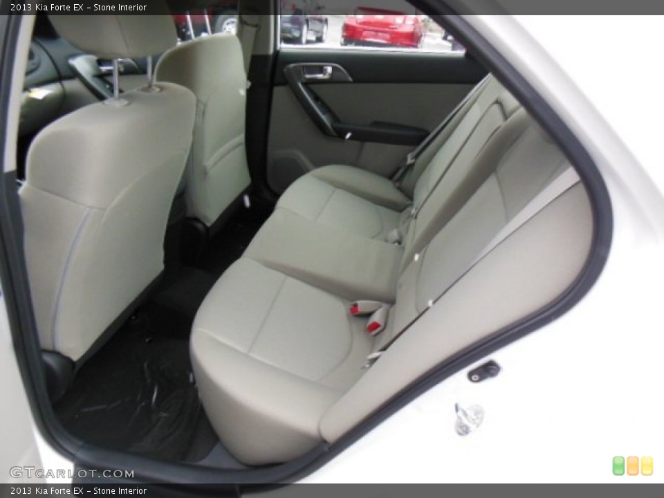 Stone Interior Rear Seat for the 2013 Kia Forte EX #76656351