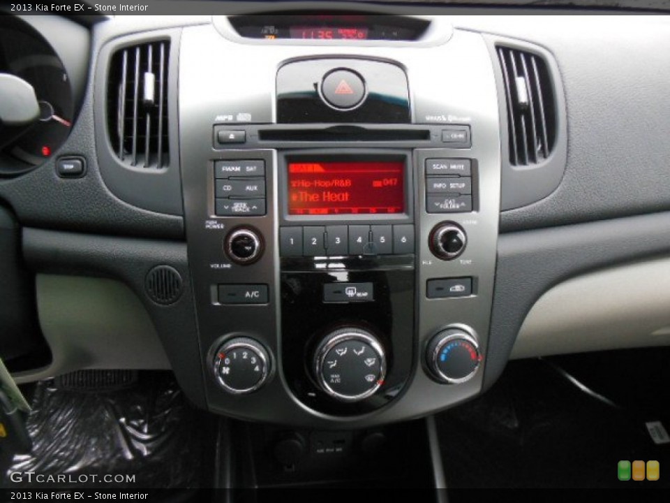 Stone Interior Controls for the 2013 Kia Forte EX #76656399