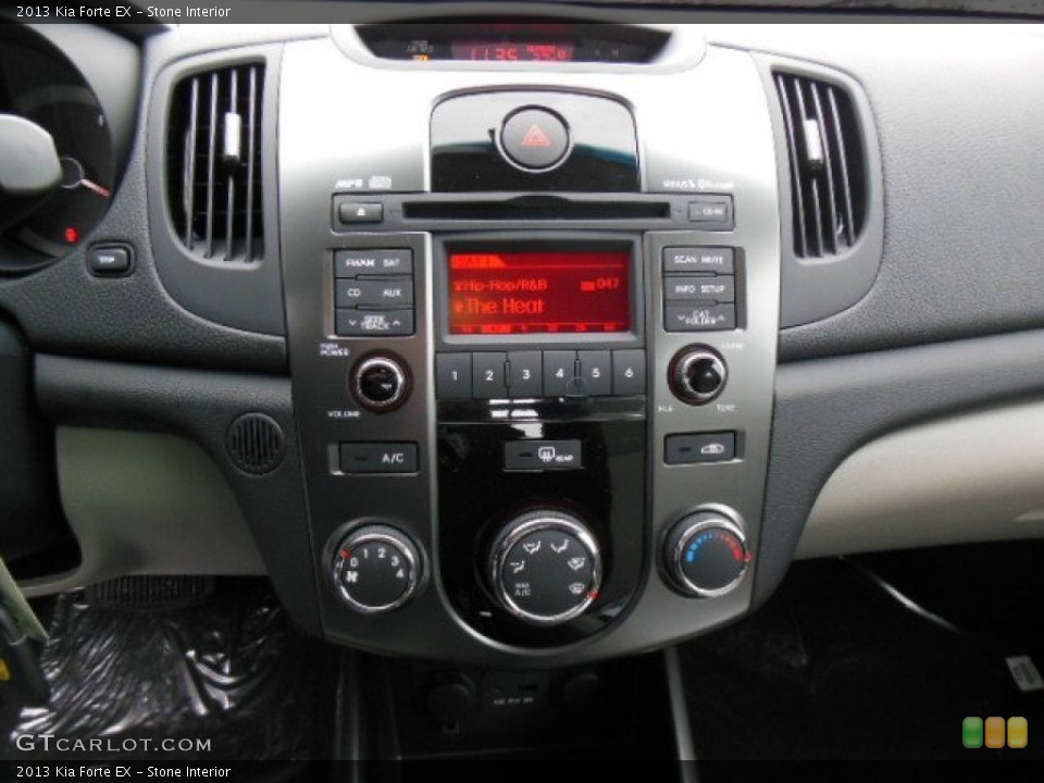 Stone Interior Controls for the 2013 Kia Forte EX #76656399