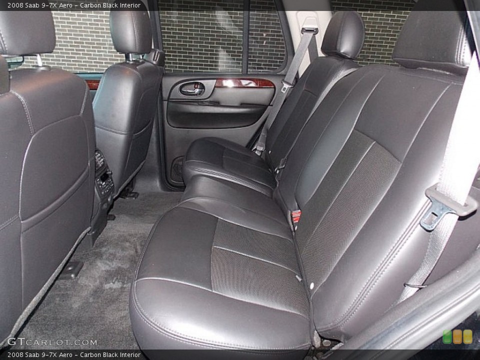 Carbon Black Interior Rear Seat for the 2008 Saab 9-7X Aero #76656673
