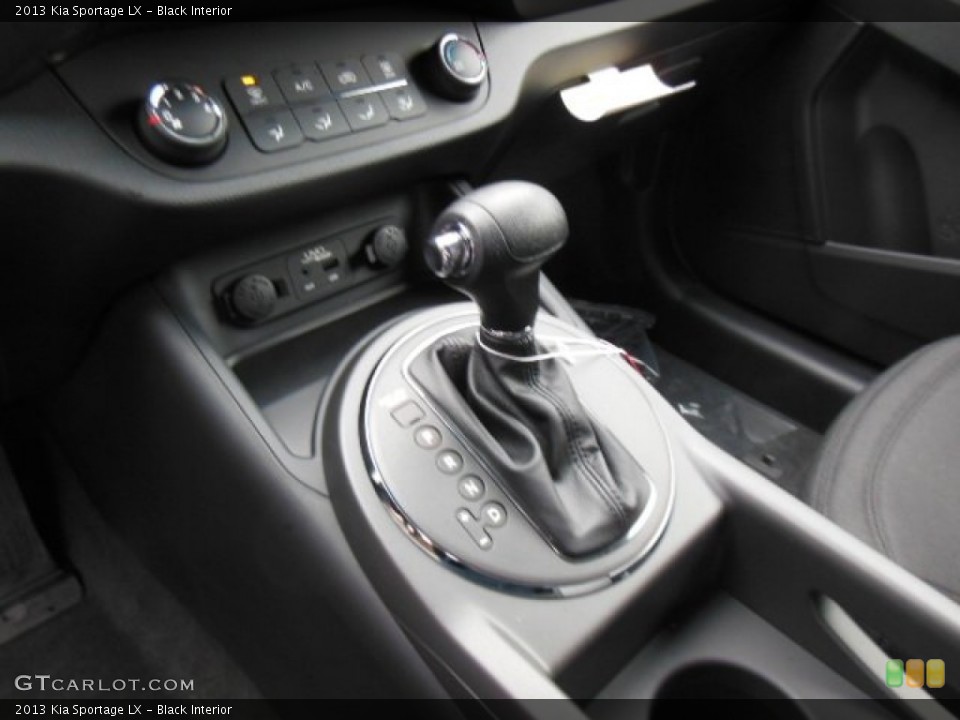Black Interior Transmission for the 2013 Kia Sportage LX #76656768