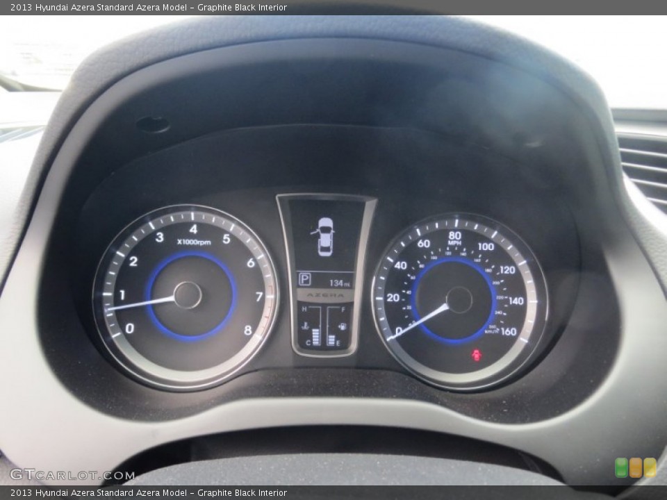 Graphite Black Interior Gauges for the 2013 Hyundai Azera  #76657080