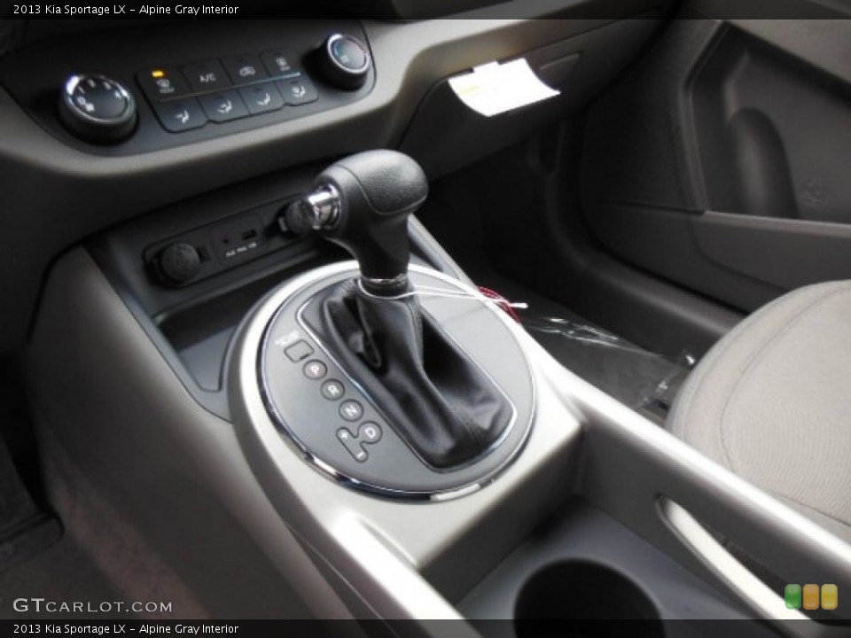 Alpine Gray Interior Transmission for the 2013 Kia Sportage LX #76657167