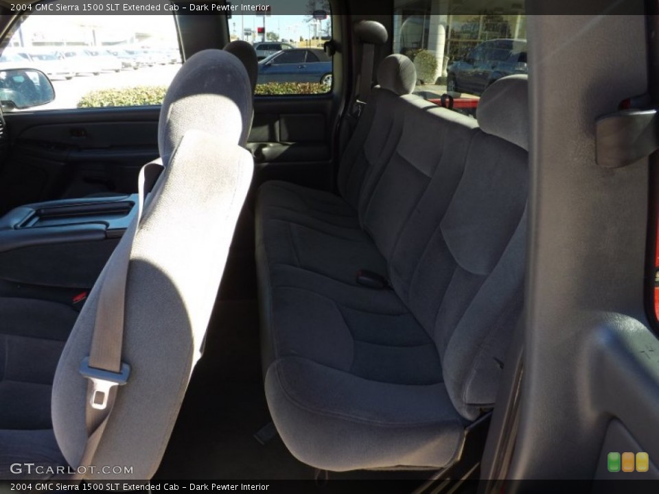 Dark Pewter Interior Rear Seat for the 2004 GMC Sierra 1500 SLT Extended Cab #76657452