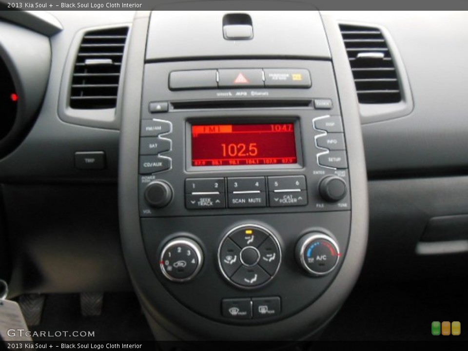 Black Soul Logo Cloth Interior Controls for the 2013 Kia Soul + #76657480