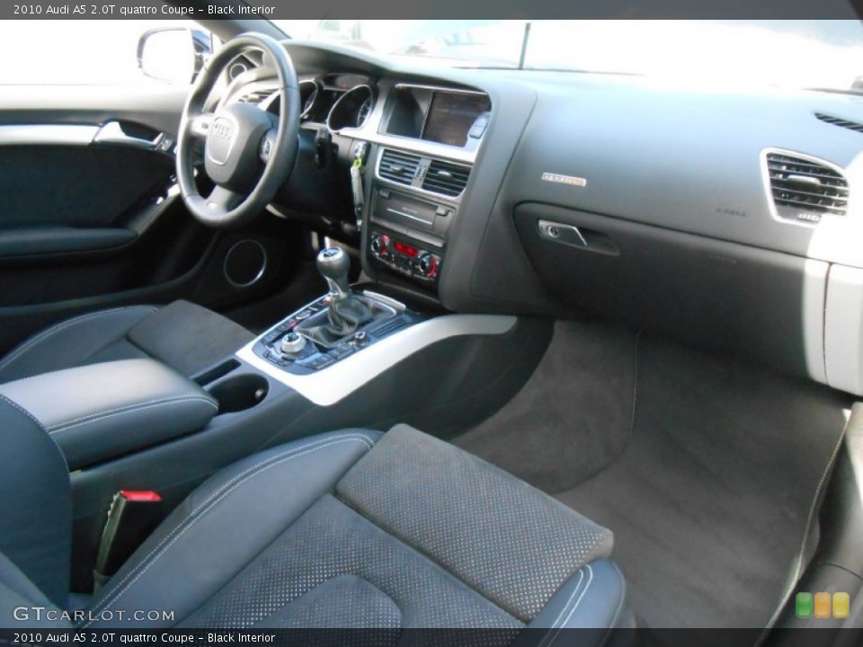 Black Interior Photo for the 2010 Audi A5 2.0T quattro Coupe #76658586