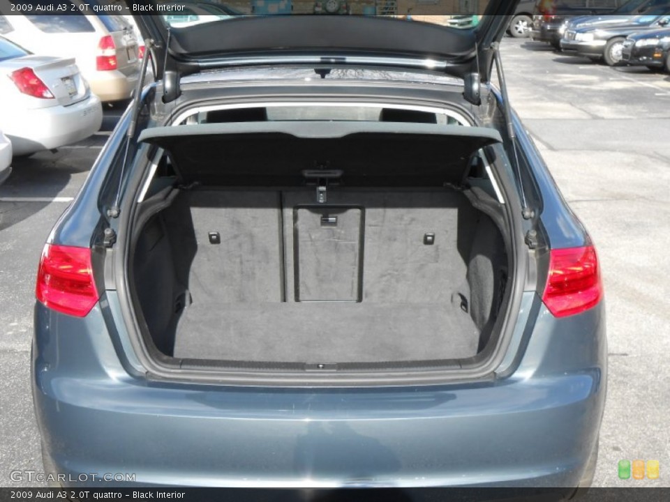 Black Interior Trunk for the 2009 Audi A3 2.0T quattro #76659795