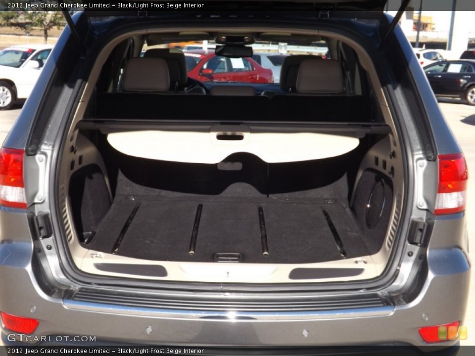 Black/Light Frost Beige Interior Trunk for the 2012 Jeep Grand Cherokee Limited #76660962