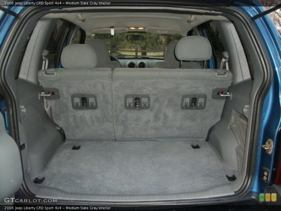 Medium Slate Gray Interior Trunk for the 2006 Jeep Liberty CRD Sport 4x4 #76661940