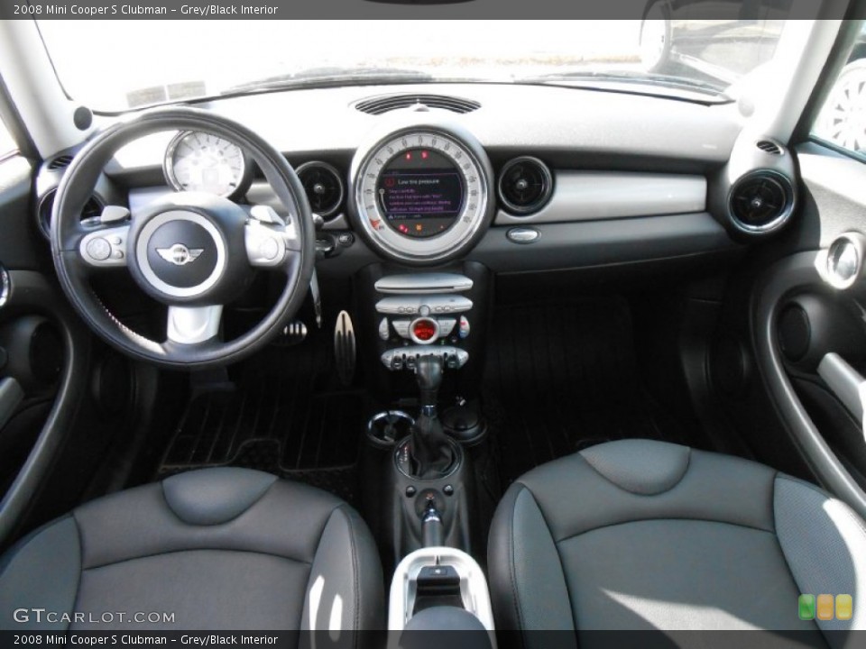 Grey/Black Interior Dashboard for the 2008 Mini Cooper S Clubman #76661994