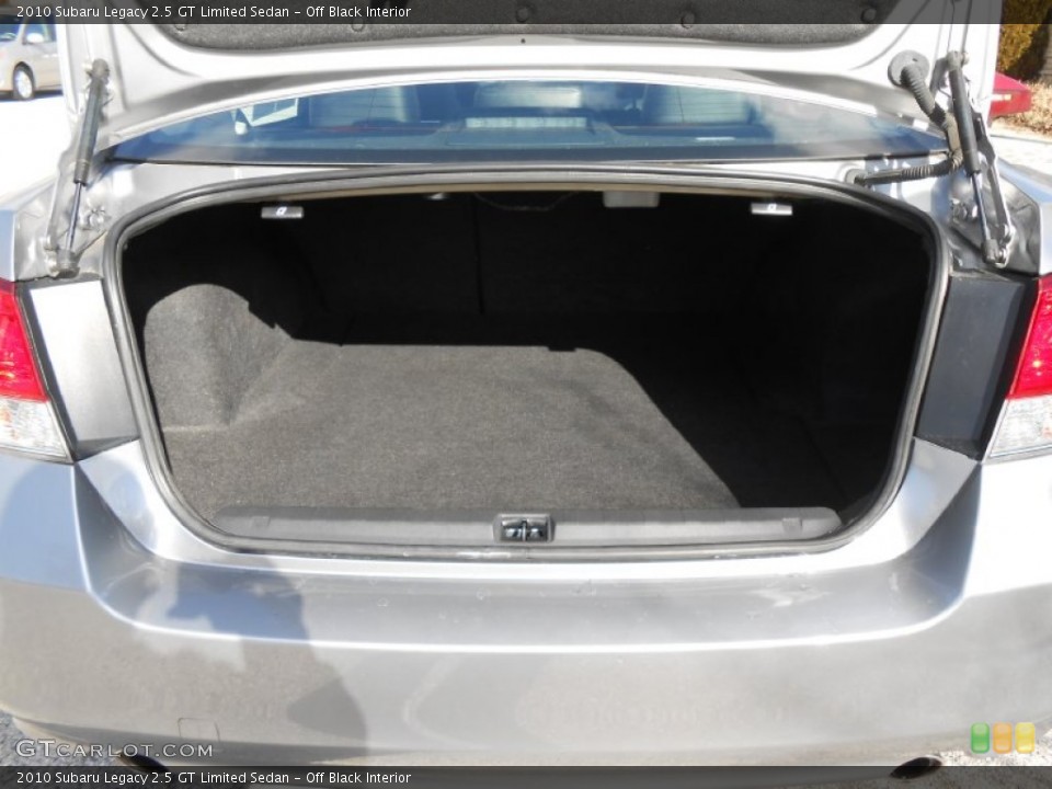 Off Black Interior Trunk for the 2010 Subaru Legacy 2.5 GT Limited Sedan #76664193