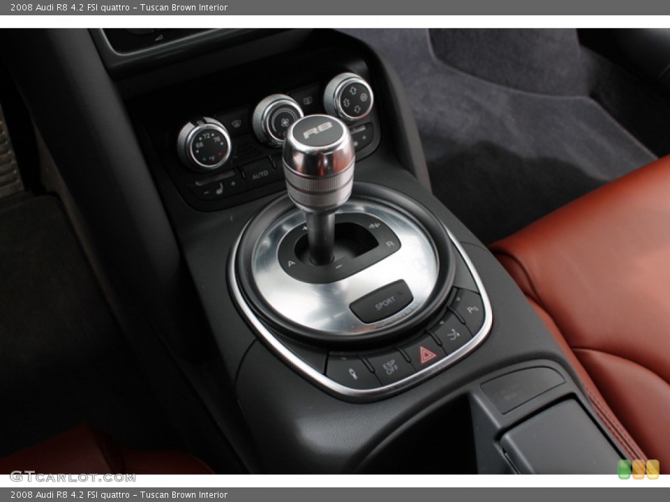 Tuscan Brown Interior Transmission for the 2008 Audi R8 4.2 FSI quattro #76665726