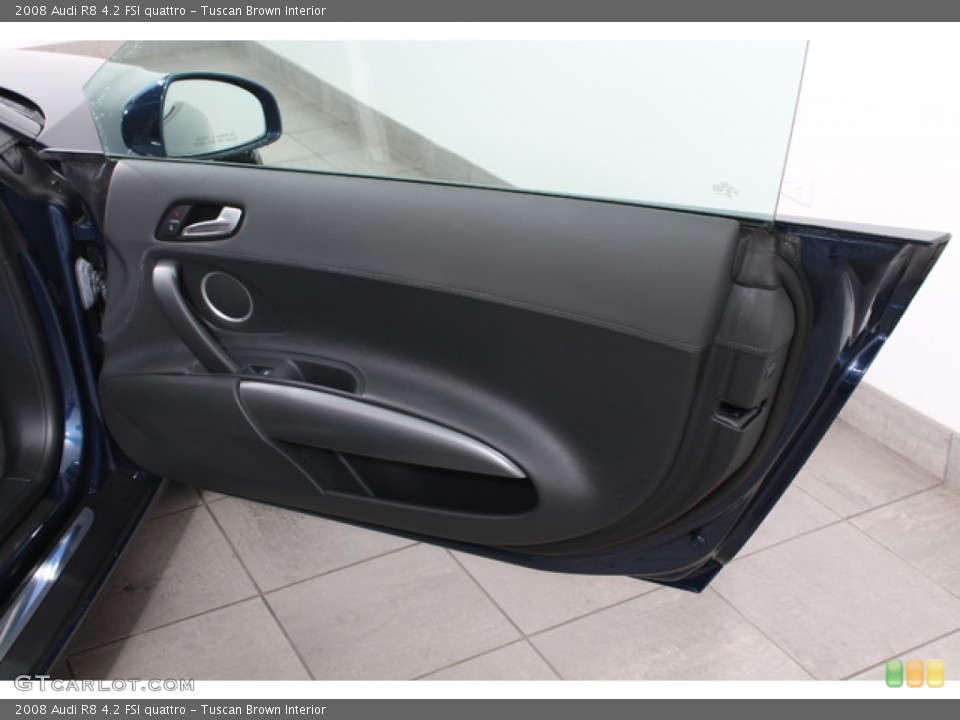 Tuscan Brown Interior Door Panel for the 2008 Audi R8 4.2 FSI quattro #76665747