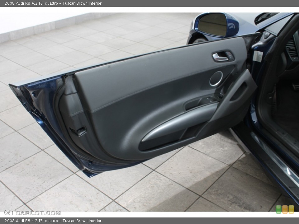 Tuscan Brown Interior Door Panel for the 2008 Audi R8 4.2 FSI quattro #76665769