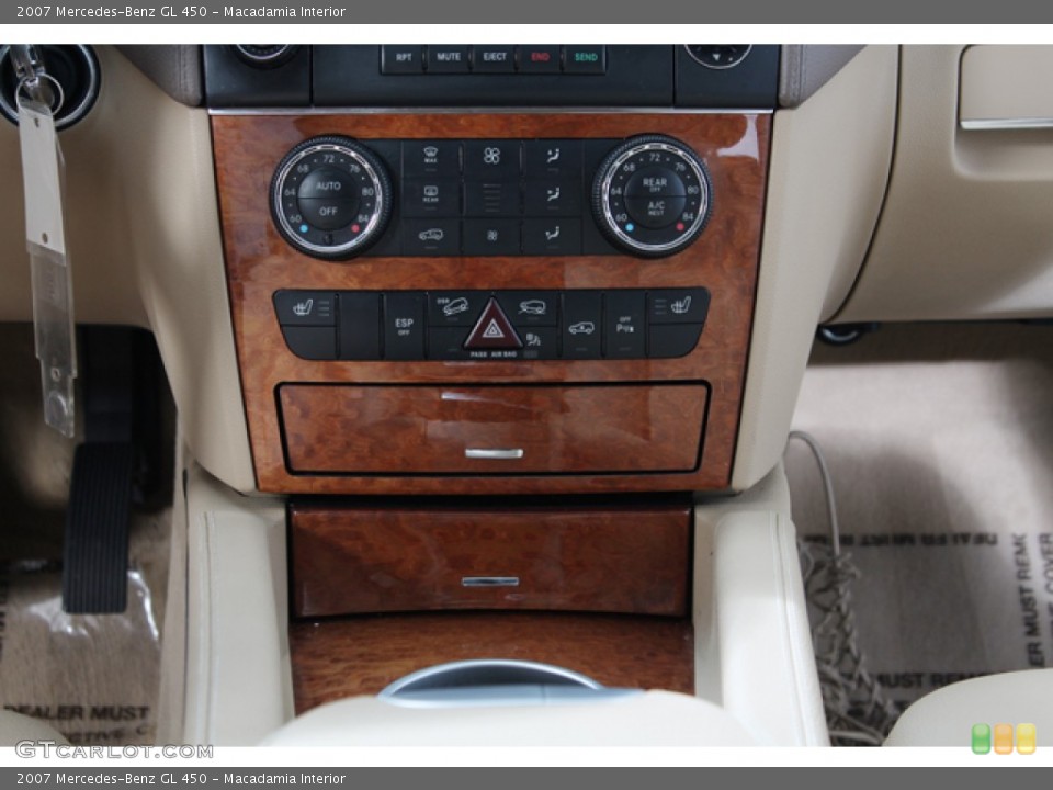 Macadamia Interior Controls for the 2007 Mercedes-Benz GL 450 #76667471