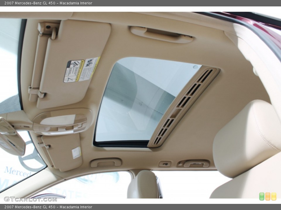 Macadamia Interior Sunroof for the 2007 Mercedes-Benz GL 450 #76667760