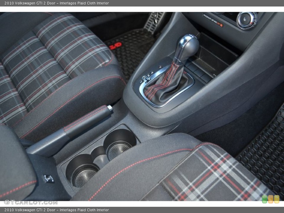 Interlagos Plaid Cloth Interior Transmission for the 2010 Volkswagen GTI 2 Door #76668957