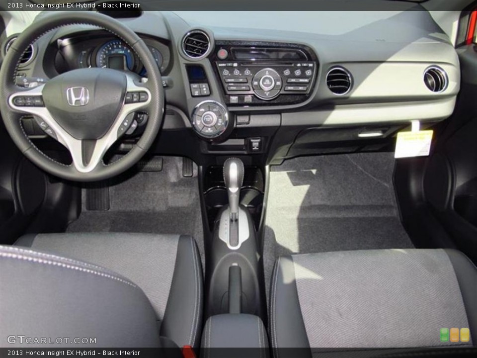 Black Interior Dashboard for the 2013 Honda Insight EX Hybrid #76669095