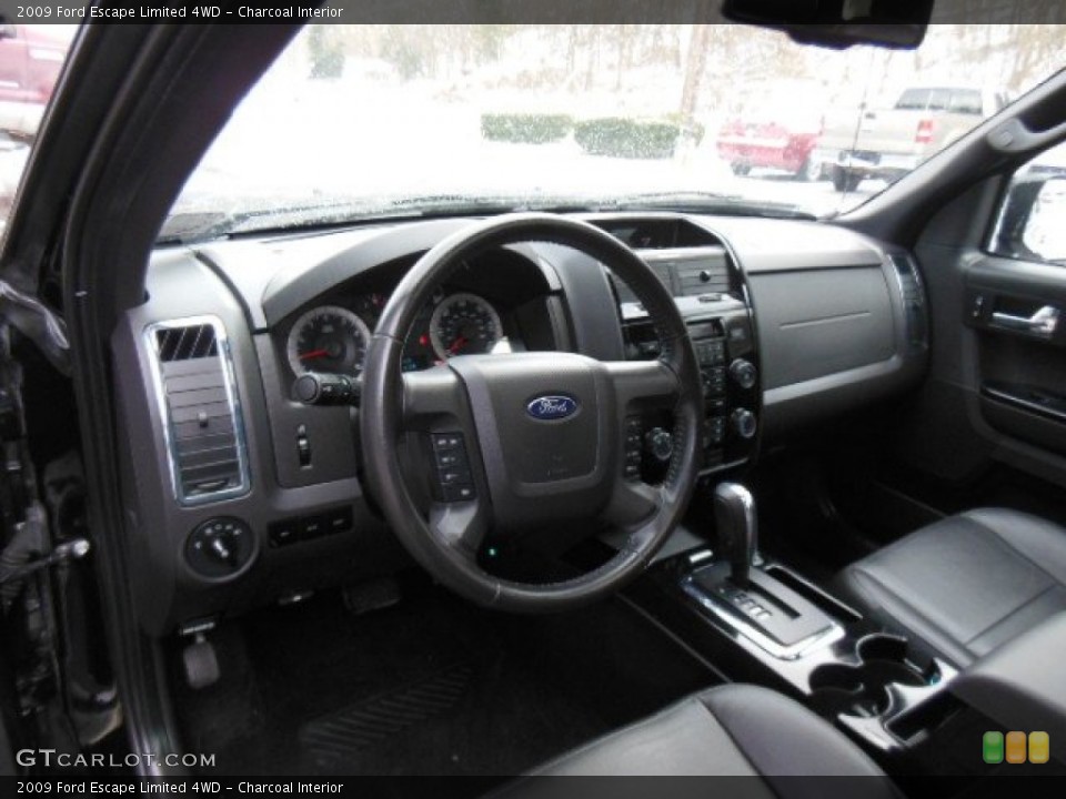 Charcoal Interior Prime Interior for the 2009 Ford Escape Limited 4WD #76669515