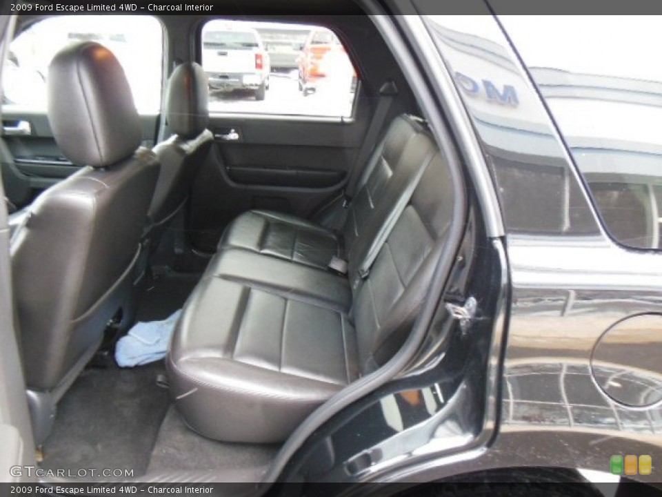 Charcoal Interior Rear Seat for the 2009 Ford Escape Limited 4WD #76669563