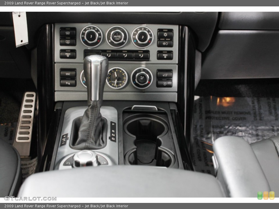Jet Black/Jet Black Interior Controls for the 2009 Land Rover Range Rover Supercharged #76670029