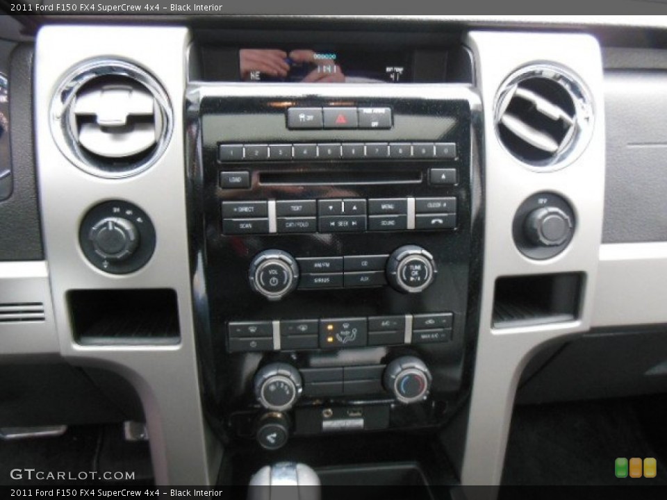 Black Interior Controls for the 2011 Ford F150 FX4 SuperCrew 4x4 #76671834