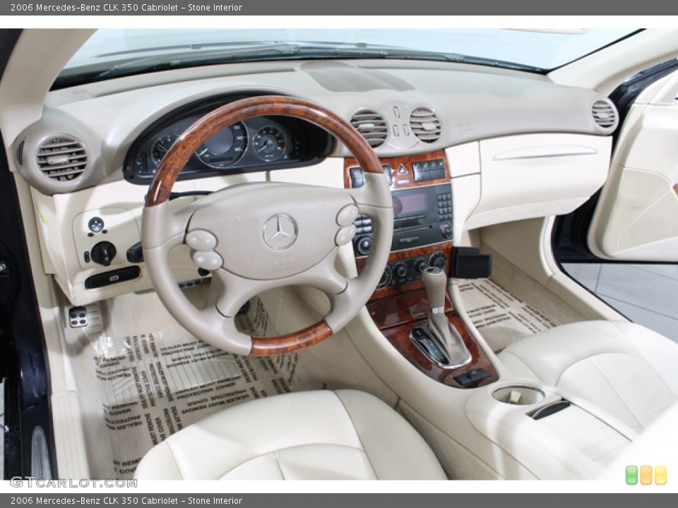 Stone Interior Dashboard for the 2006 Mercedes-Benz CLK 350 Cabriolet #76672536