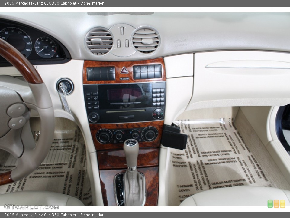 Stone Interior Controls for the 2006 Mercedes-Benz CLK 350 Cabriolet #76672596