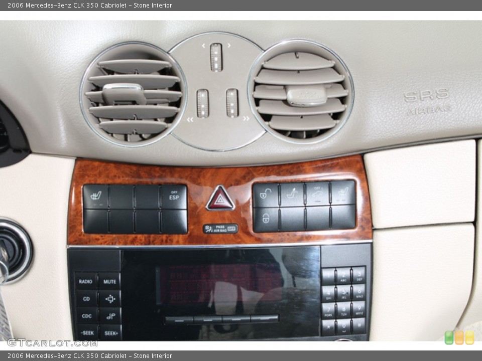 Stone Interior Controls for the 2006 Mercedes-Benz CLK 350 Cabriolet #76672615