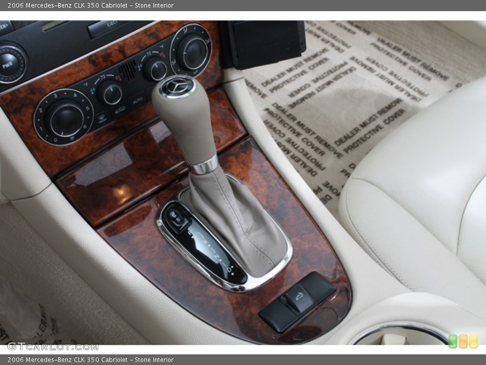 Stone Interior Transmission for the 2006 Mercedes-Benz CLK 350 Cabriolet #76672628
