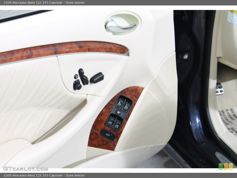 Stone Interior Controls for the 2006 Mercedes-Benz CLK 350 Cabriolet #76672674