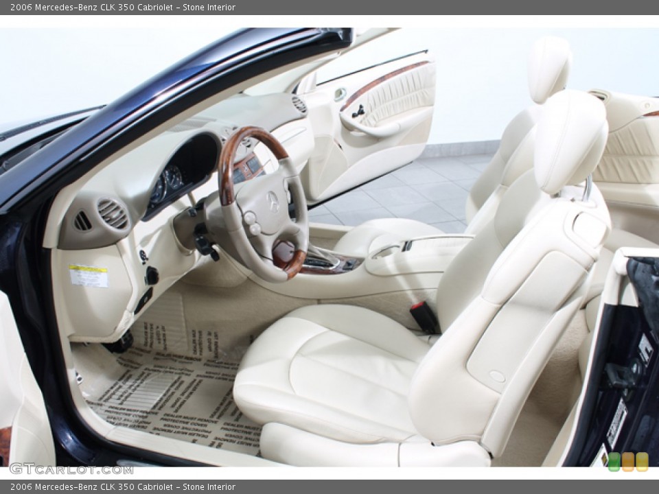 Stone Interior Photo for the 2006 Mercedes-Benz CLK 350 Cabriolet #76672683