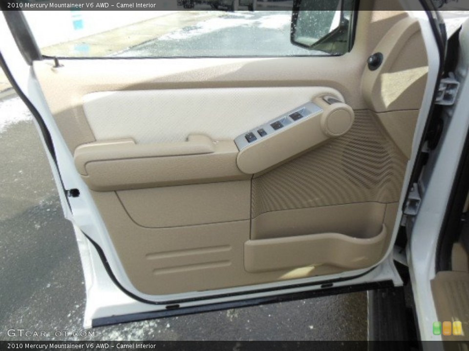 Camel Interior Door Panel for the 2010 Mercury Mountaineer V6 AWD #76672733