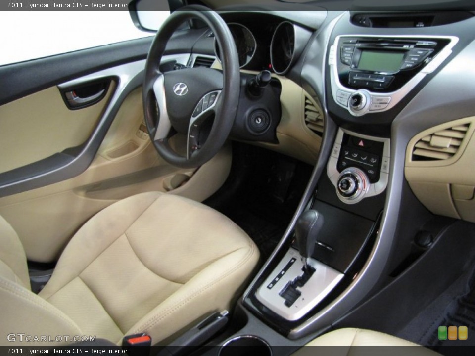 Beige Interior Photo for the 2011 Hyundai Elantra GLS #76674093