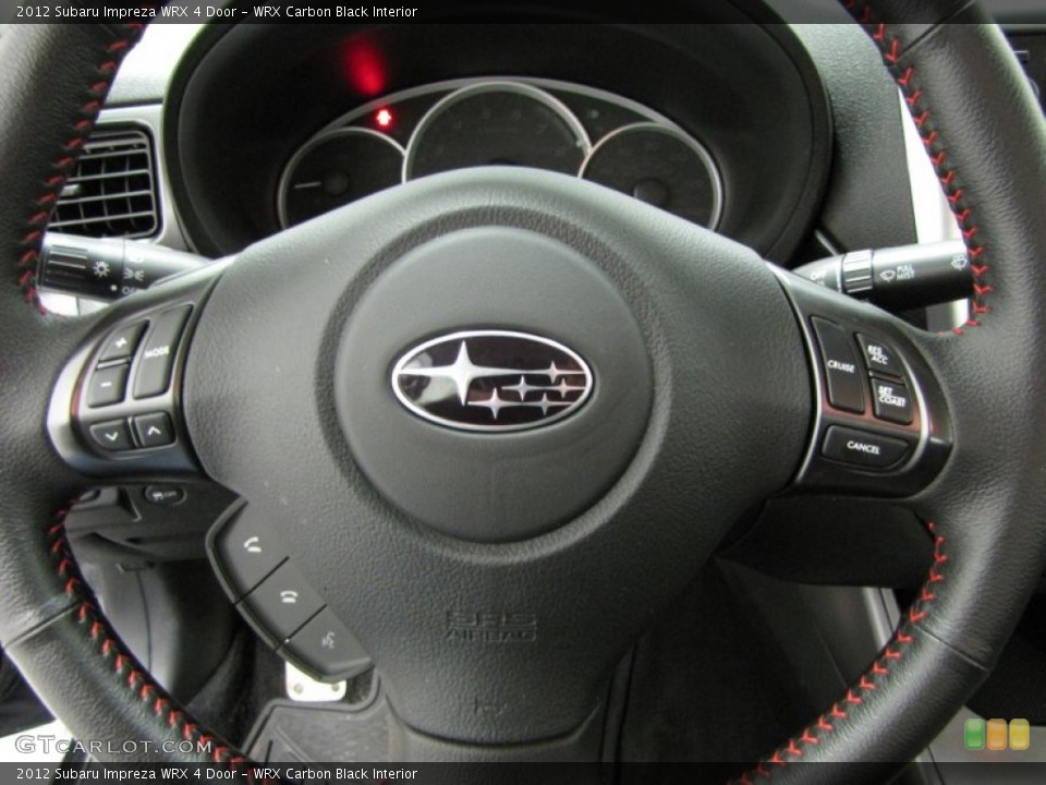 WRX Carbon Black Interior Controls for the 2012 Subaru Impreza WRX 4 Door #76677102