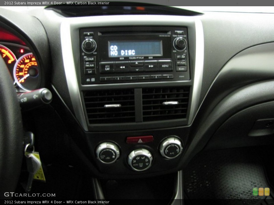 WRX Carbon Black Interior Controls for the 2012 Subaru Impreza WRX 4 Door #76677194
