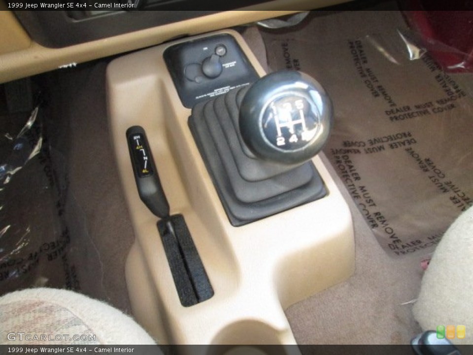 Camel Interior Transmission for the 1999 Jeep Wrangler SE 4x4 #76688707