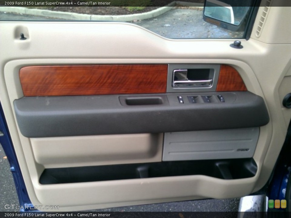 Camel/Tan Interior Door Panel for the 2009 Ford F150 Lariat SuperCrew 4x4 #76691560