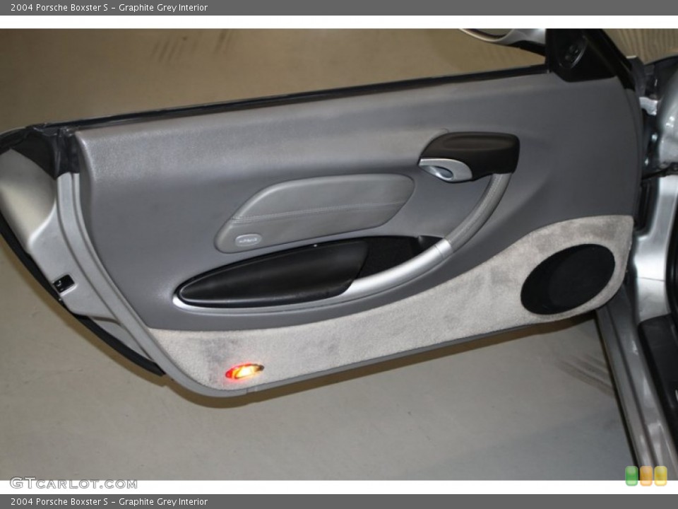 Graphite Grey Interior Door Panel for the 2004 Porsche Boxster S #76692186