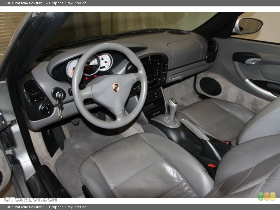 Graphite Grey Interior Photo for the 2004 Porsche Boxster S #76692214