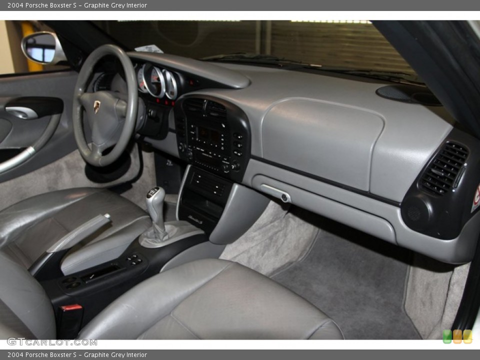 Graphite Grey Interior Dashboard for the 2004 Porsche Boxster S #76692505