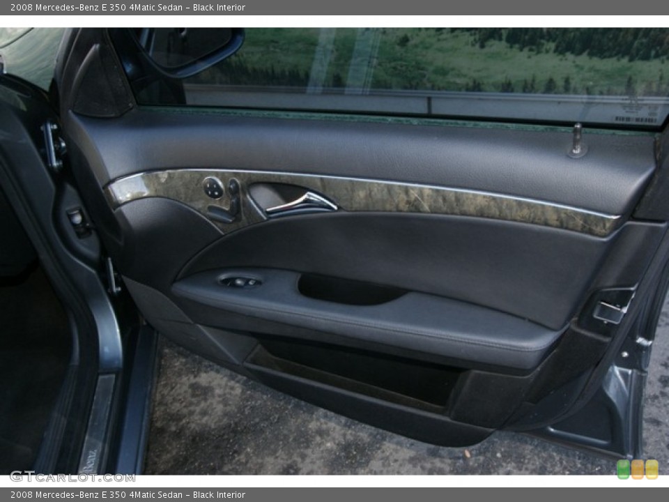 Black Interior Door Panel for the 2008 Mercedes-Benz E 350 4Matic Sedan #76695420