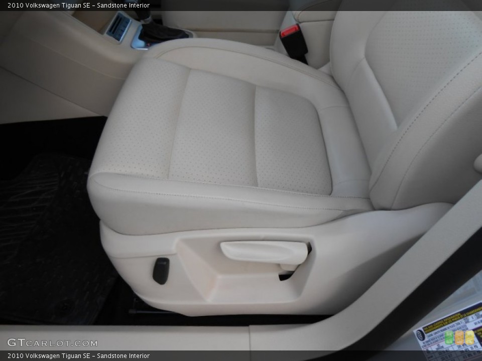 Sandstone Interior Front Seat for the 2010 Volkswagen Tiguan SE #76697242