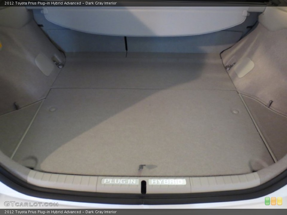 Dark Gray Interior Trunk for the 2012 Toyota Prius Plug-in Hybrid Advanced #76697738