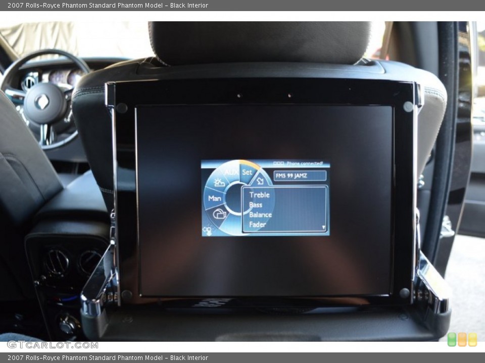 Black Interior Entertainment System for the 2007 Rolls-Royce Phantom  #76700437