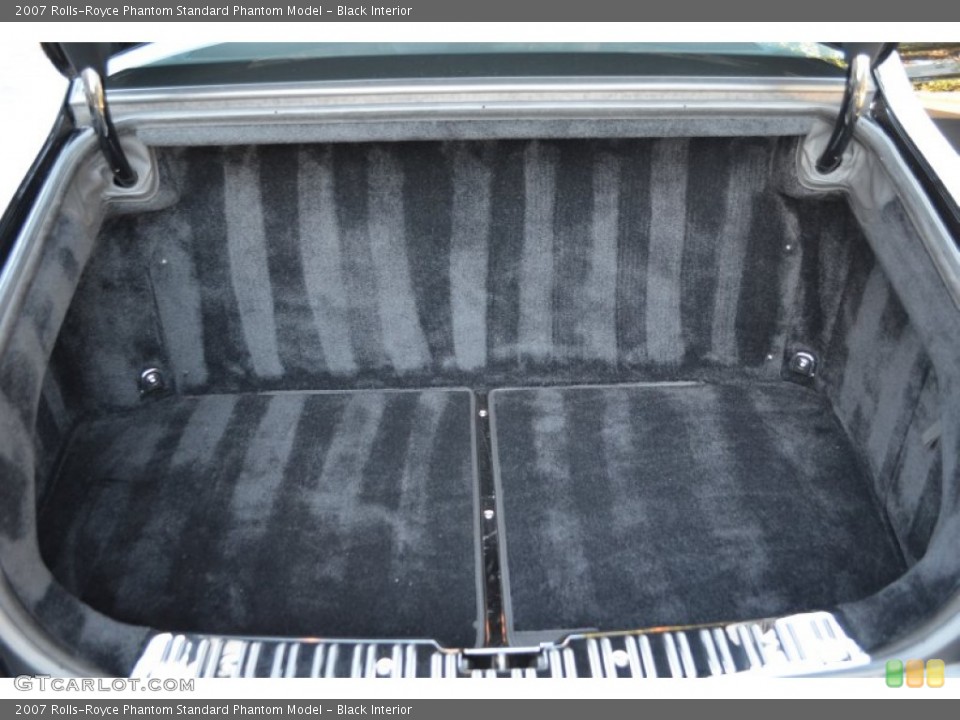 Black Interior Trunk for the 2007 Rolls-Royce Phantom  #76700743