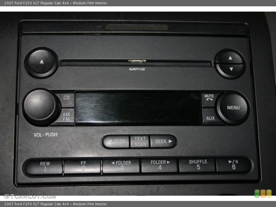 Medium Flint Interior Audio System for the 2007 Ford F150 XLT Regular Cab 4x4 #76712857