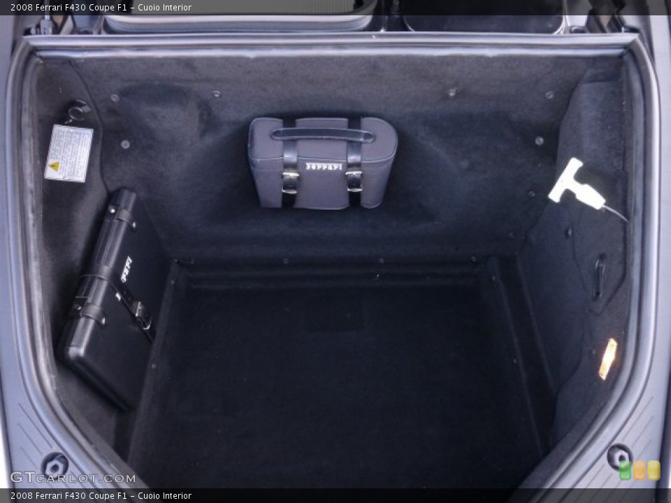 Cuoio Interior Trunk for the 2008 Ferrari F430 Coupe F1 #76716436